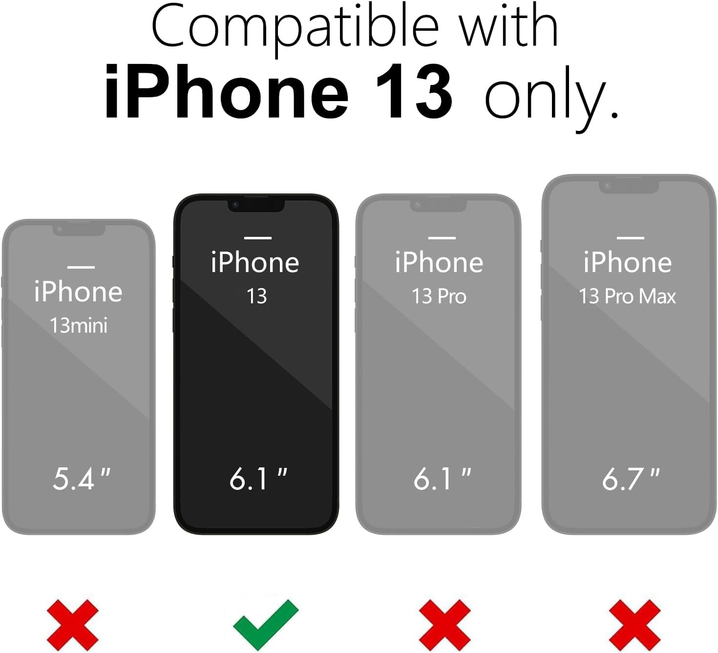 oakxco Funda para iPhone 13 de silicona líquida, bonita funda delgada y delgada de goma suave de TPU para mujeres y niñas, diseño estético,