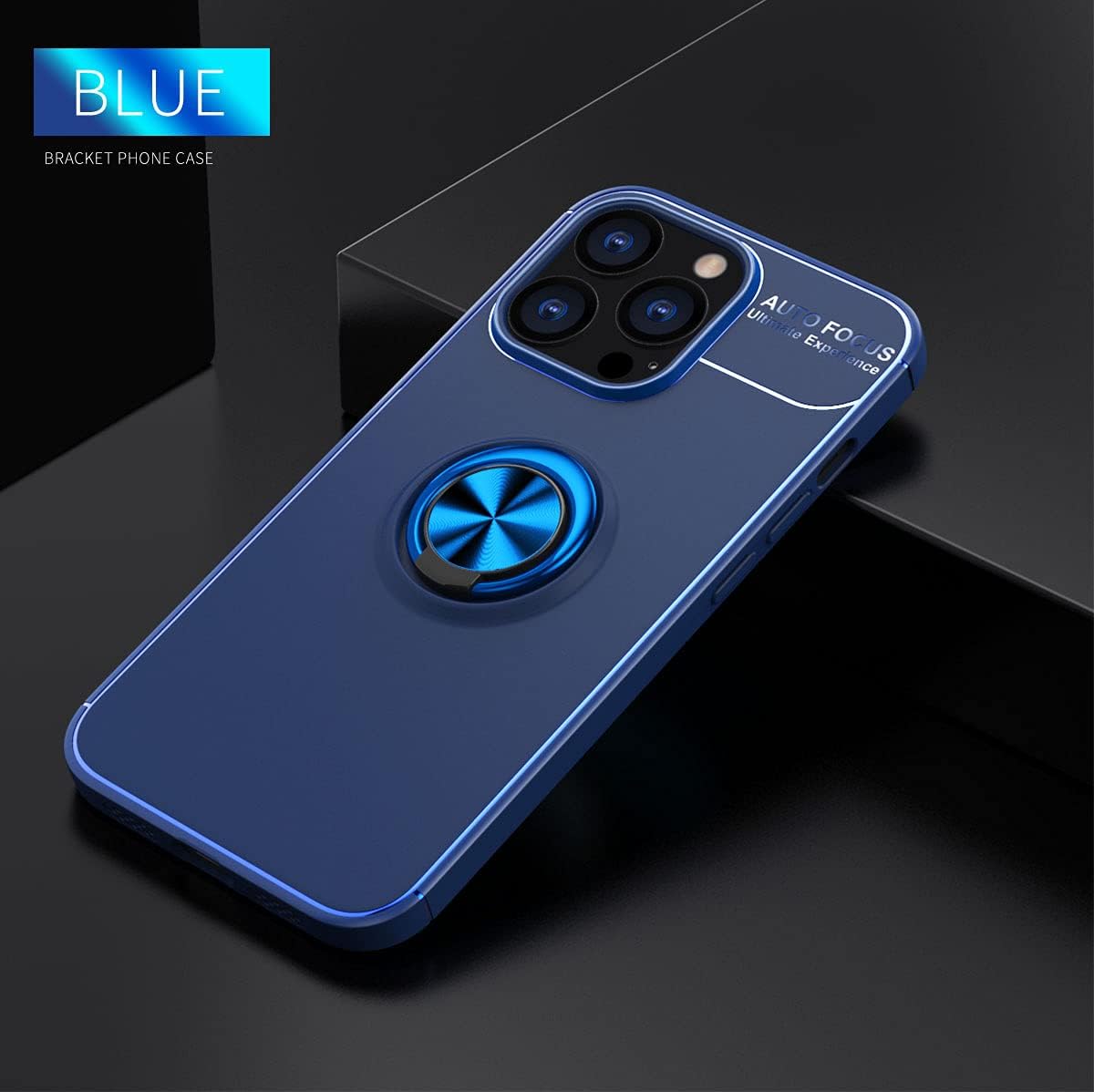 Asuwish Funda protectora para iPhone 13 Pro de 6.1 pulgadas con protector de pantalla de vidrio templado y soporte de anillo para celda protectora