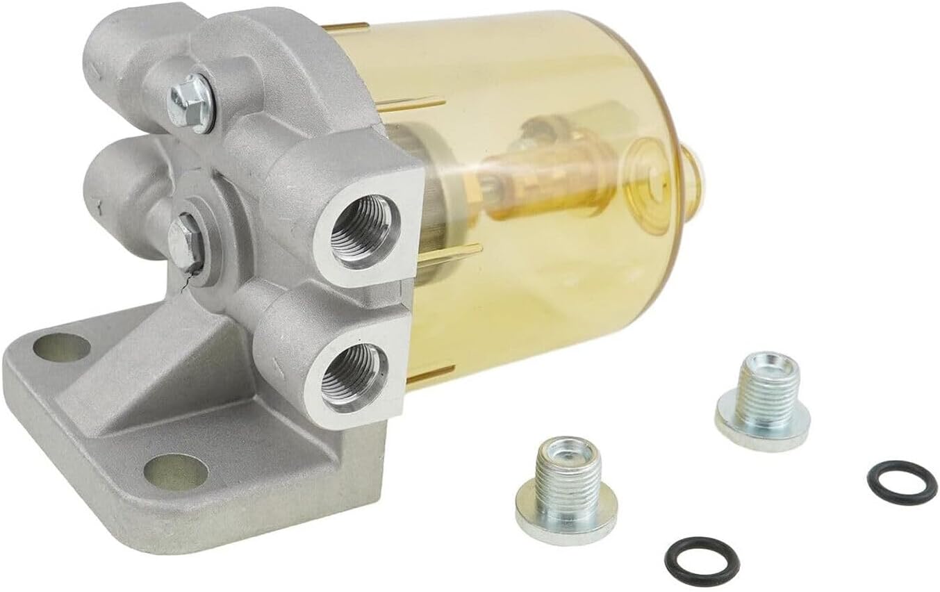 LSSOCH Filtro de sedimentador de combustible 32908400 compatible con cargador con ruedas JCB Mini excavadora retroexcavadora 214 215 217 2CX 3C 3CX