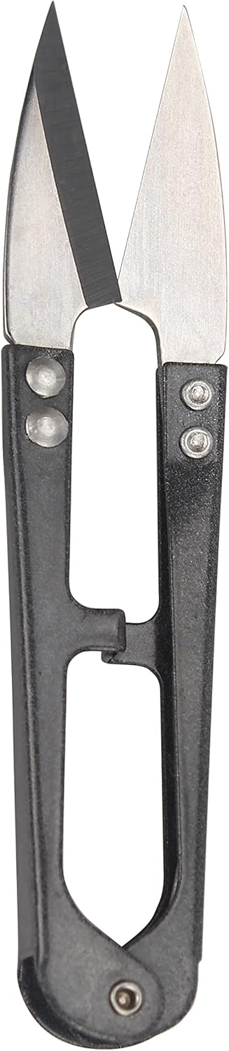 Tijeras de coser, cortador de hilo de hilo de 4.1 pulgadas, mini tijeras pequeñas para recortar, hecho de hilo de acero de alto carbono, suministros