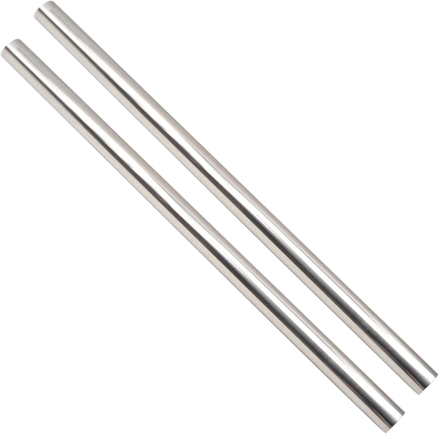 Tubo recto de 2.5 pulgadas de acero inoxidable T304 tubería de 48 pulgadas de largo 2.5 pulgadas de diámetro exterior tubo de escape DIY, paquete de