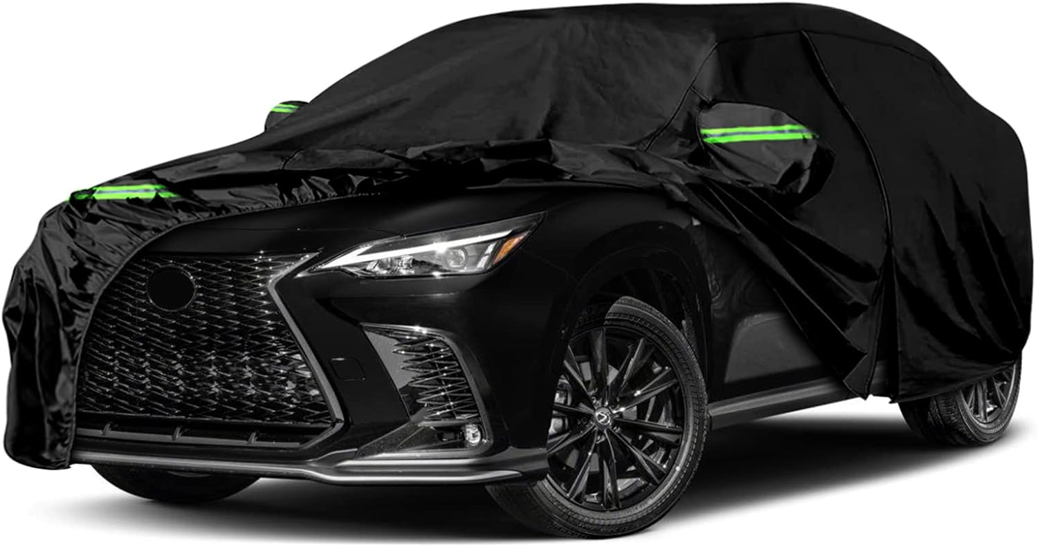 Fundas impermeables de repuesto para Lexus NX300 NX 350 F Sport 2015-2024, 6 capas para todo tipo de clima, ajuste personalizado, con puerta con