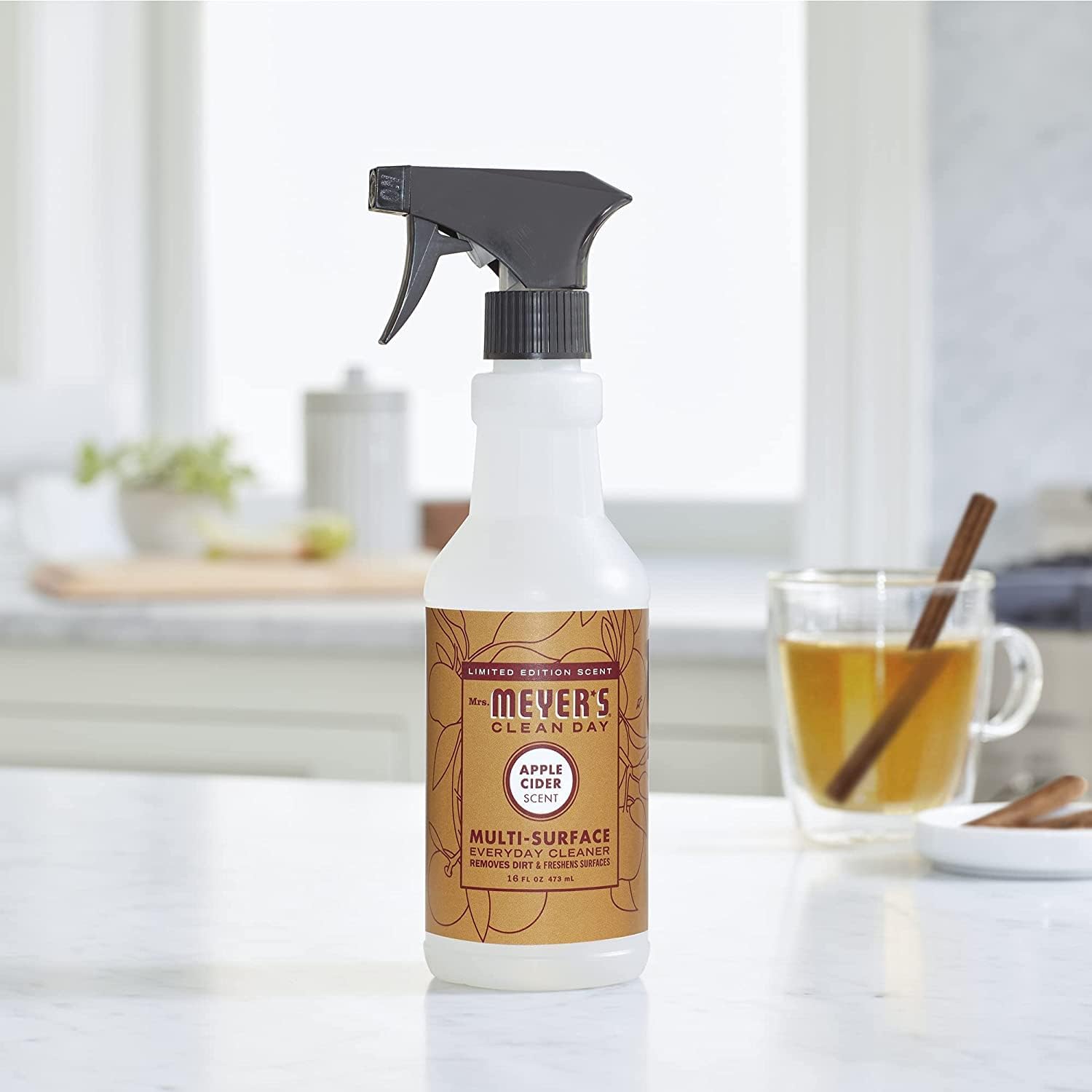 Mrs. Meyer’s – Limpiador de múltiples superficies con aroma de otoño, 1 madre, 1 sidra de manzana, 1 especia de bellota, 16 onzas cada uno, 1 CT