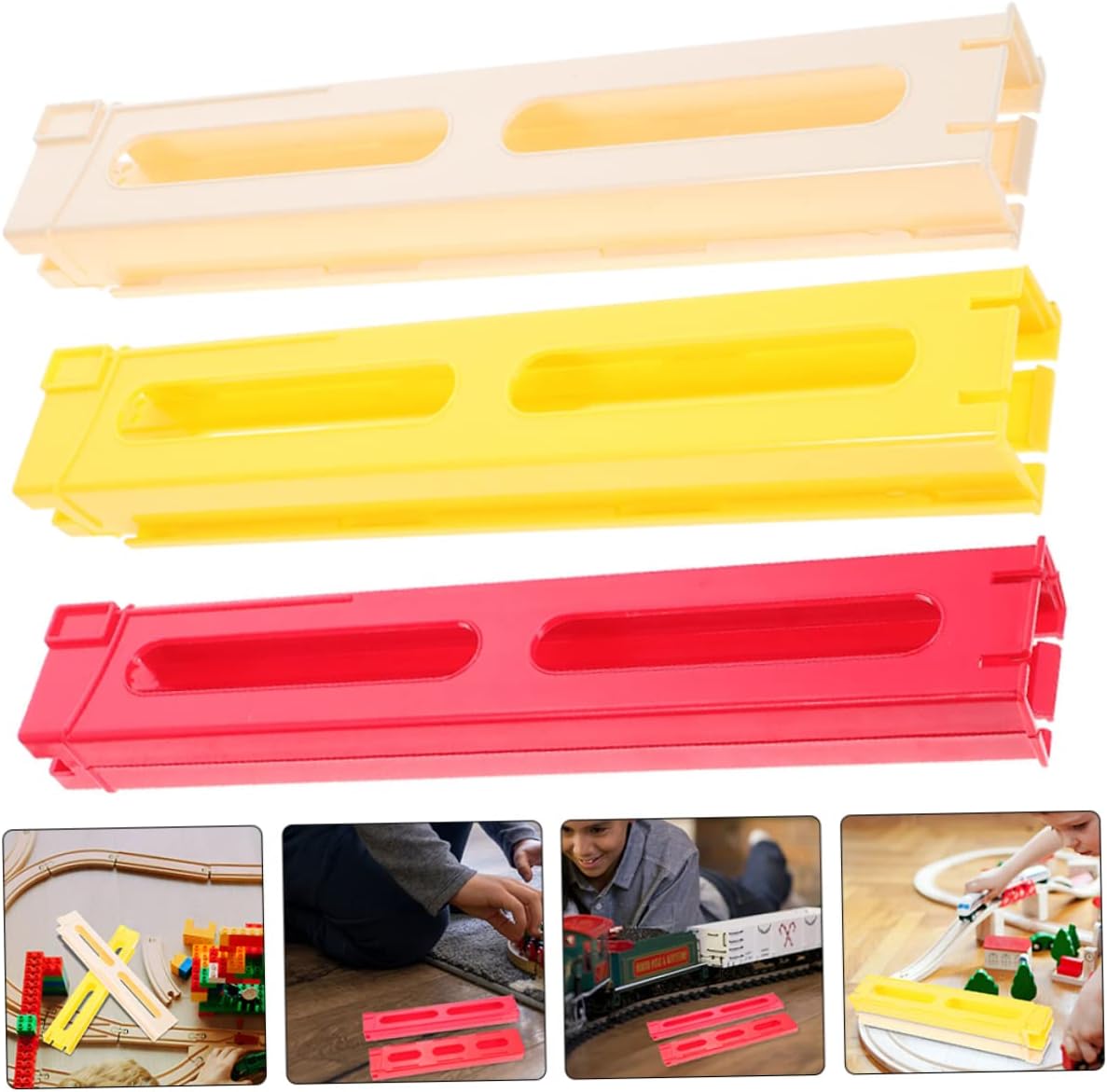 TOYANDONA Juguetes de tren de 3 piezas, cargador automático de tarjetas de dominó, tren de juguete de tren de juguete para niños, mesa de tren de