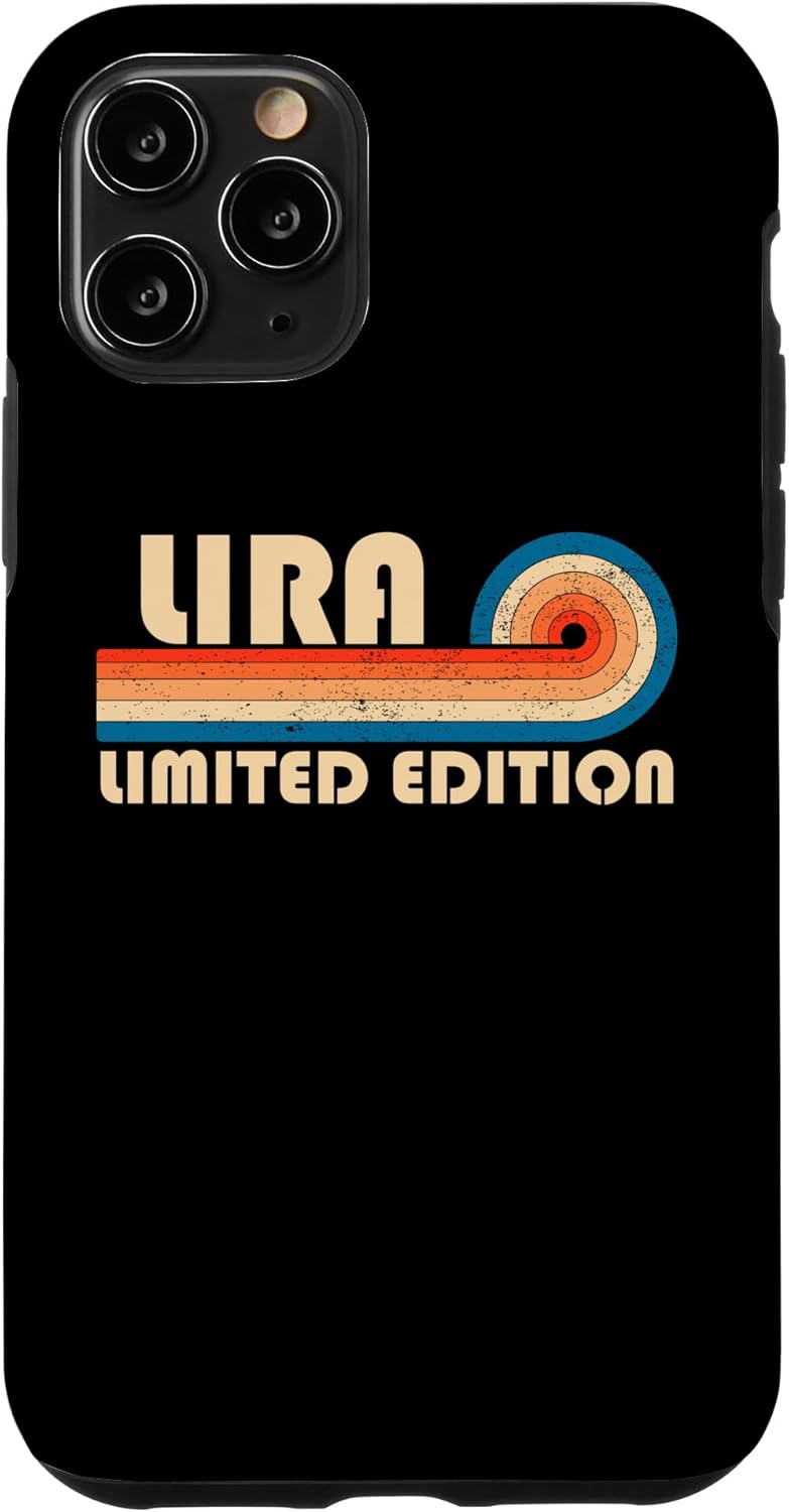 iPhone 11 Pro LIRA Surname Retro Vintage 80s 90s Birthday Reunion Case