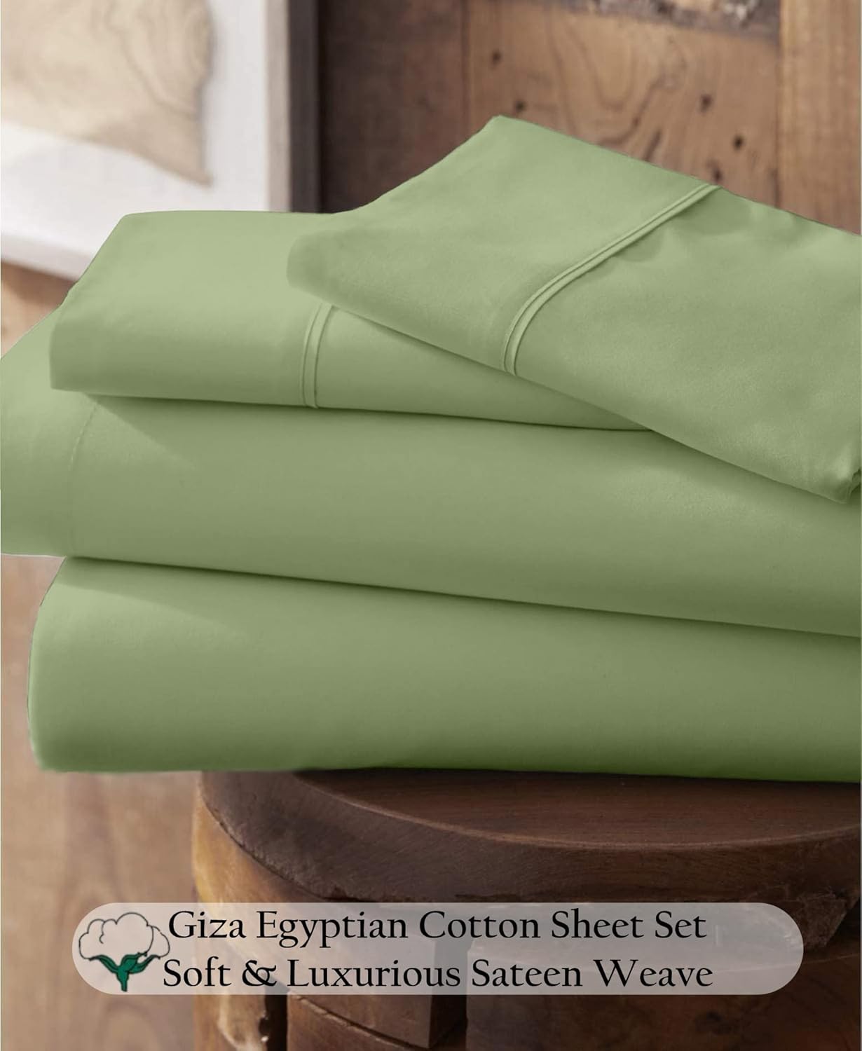 Giza – Sábana de algodón tamaño individual XL, 1000 hilos, 1000 hilos Giza-egipcio-My-Sheets, almohada, 100% algodón Giza cultivado en Egipto,