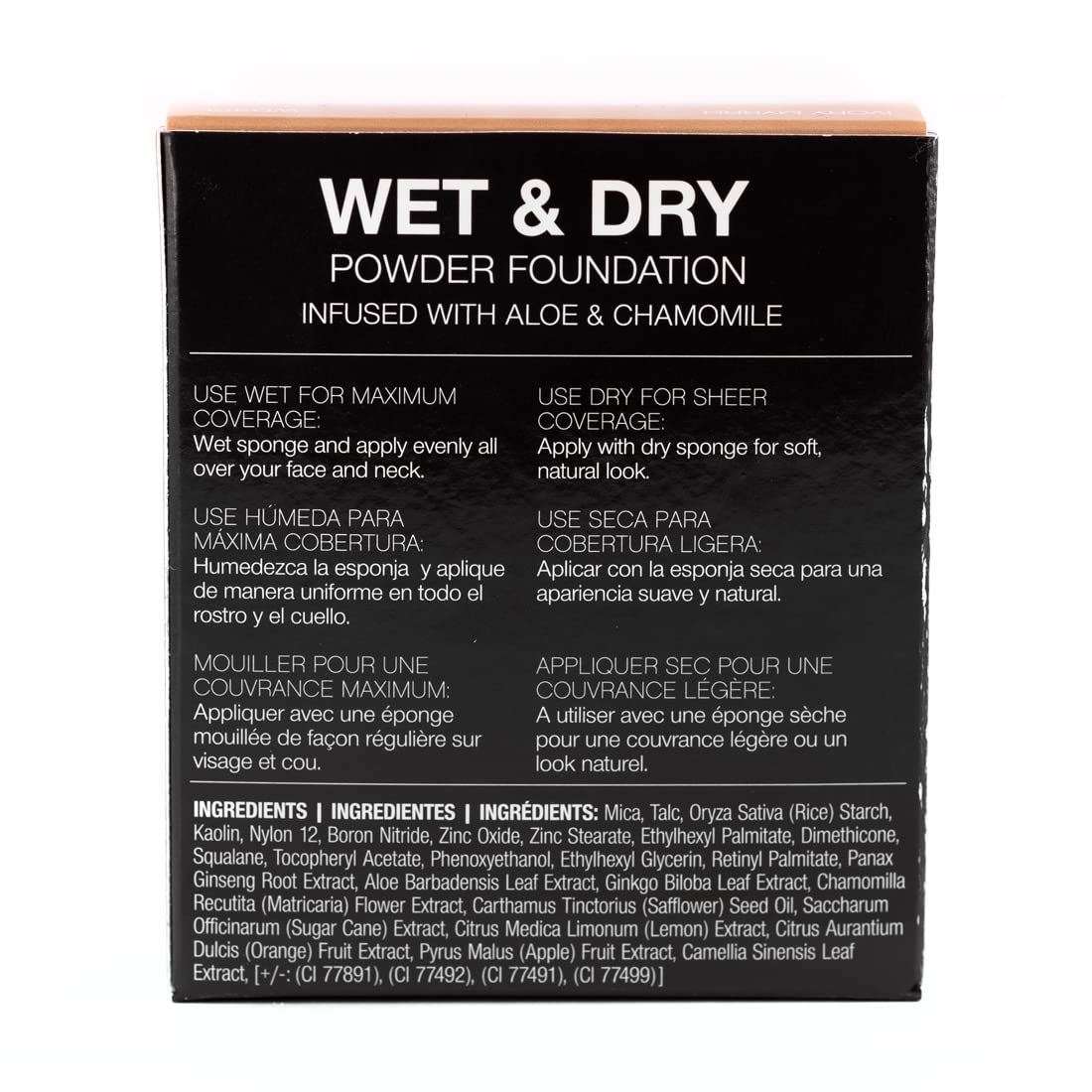 Base dual en húmedo y seco de Palladio Herbal.