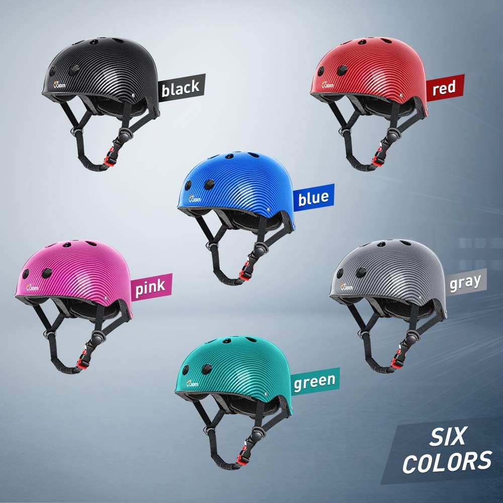 JBM Skateboard Helmet Bike Helmet Skate Helmet Skateboarding Helmet Scooter Helmets for Roller Skate Inline Skating Longboard
