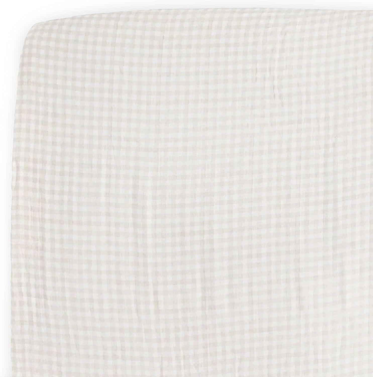 Little Unicorn Ropa de cama de muselina de algodón para niños pequeños, juego de 3 piezas, edredón, sábana para cuna, funda de almohada tipo sobre,