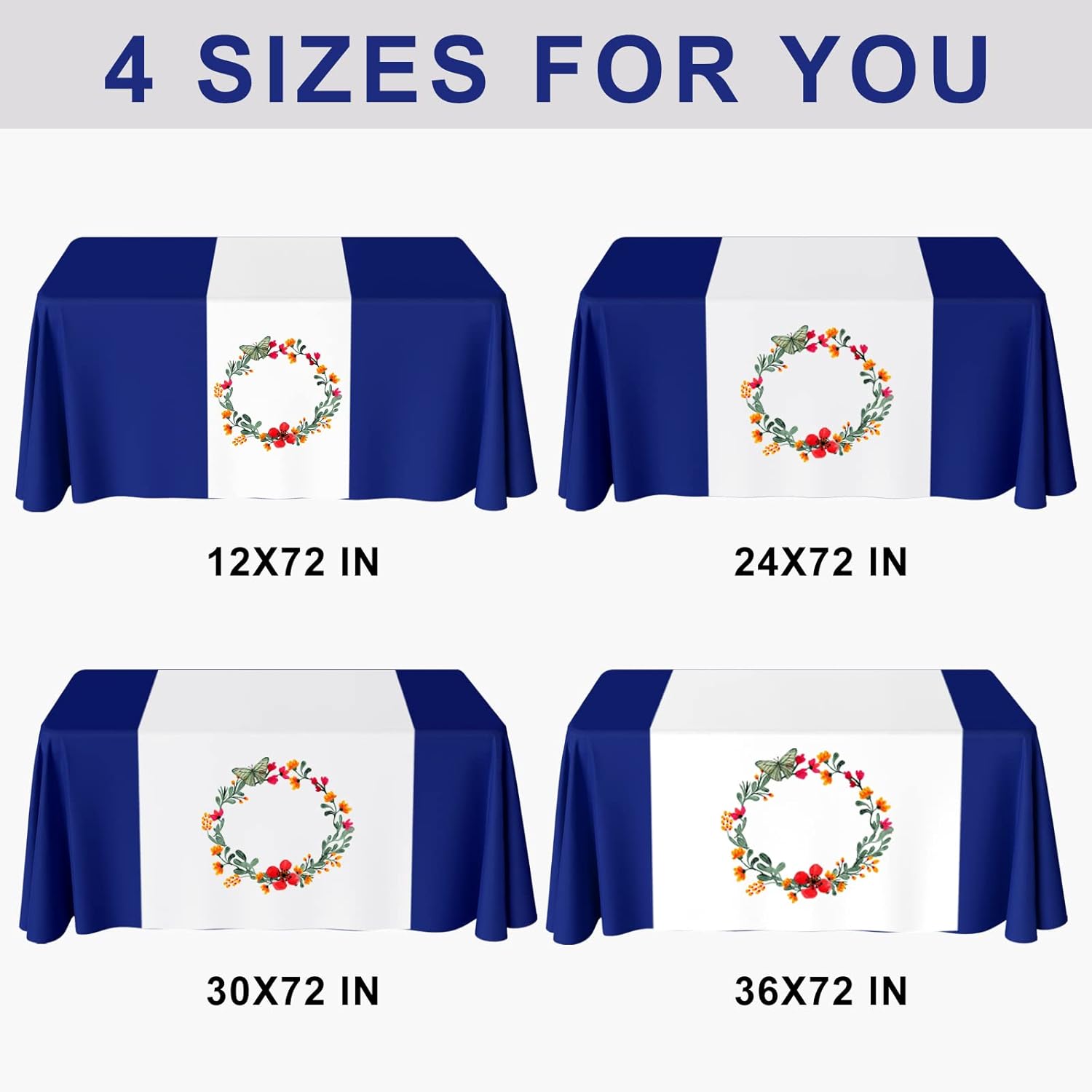 Camino de mesa personalizado con texto del logotipo de la empresa, mantel personalizado para fiestas, cumpleaños, bodas, caminos de mantel