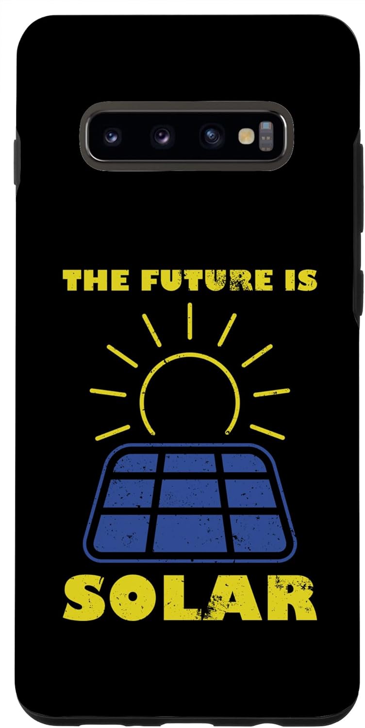 Galaxy S10+ El futuro es solar, energía solar Reciclaje Caso