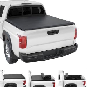 JDMSPEED Funda enrollable suave para caja de camioneta compatible con Nissan Titan 2004-2015 de 5.5 pies, accesorios solo para modelos con sistema JDMSPEED Funda enrollable suave para caja de camioneta compatible con Nissan Titan 2004-2015 de 5.5 pies, accesorios solo para modelos con sistema