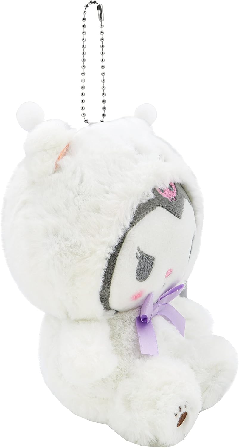 Peluche Kawaii de caricaturas de oso blanco de la serie Cross-Dressing Serie, muñeca de felpa suave, juguetes suaves y lindos con almohada de