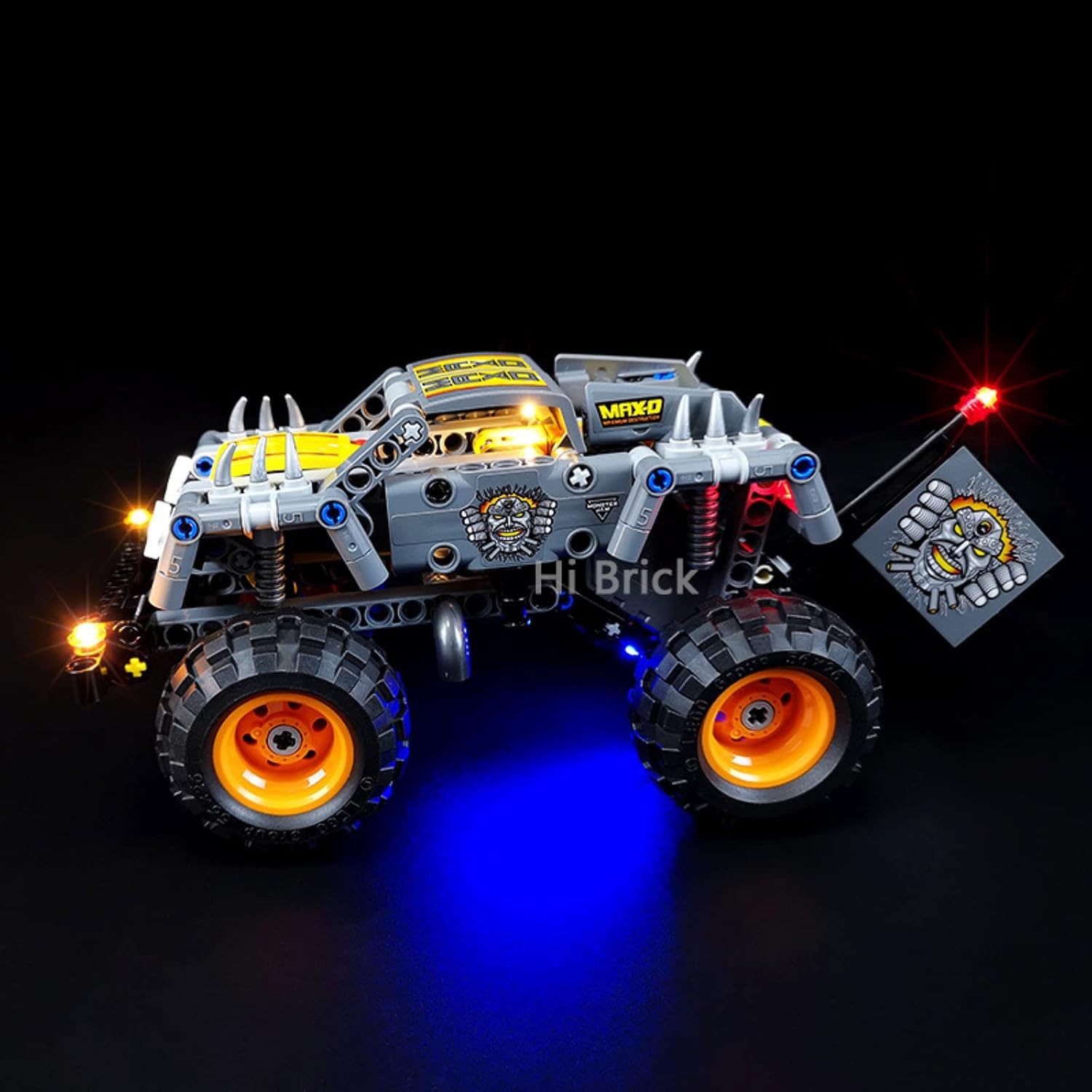 Kits LED para el modelo Monster Jam Max-D, LED solo para el modelo 42119 (solo luz, no incluye el juego de modelos).