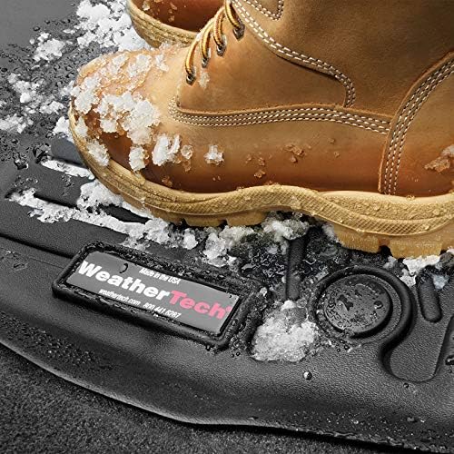 WeatherTech Revestimientos de suelo personalizados para Toyota Tundra – 1 y 2 fila (444081-440939), negro