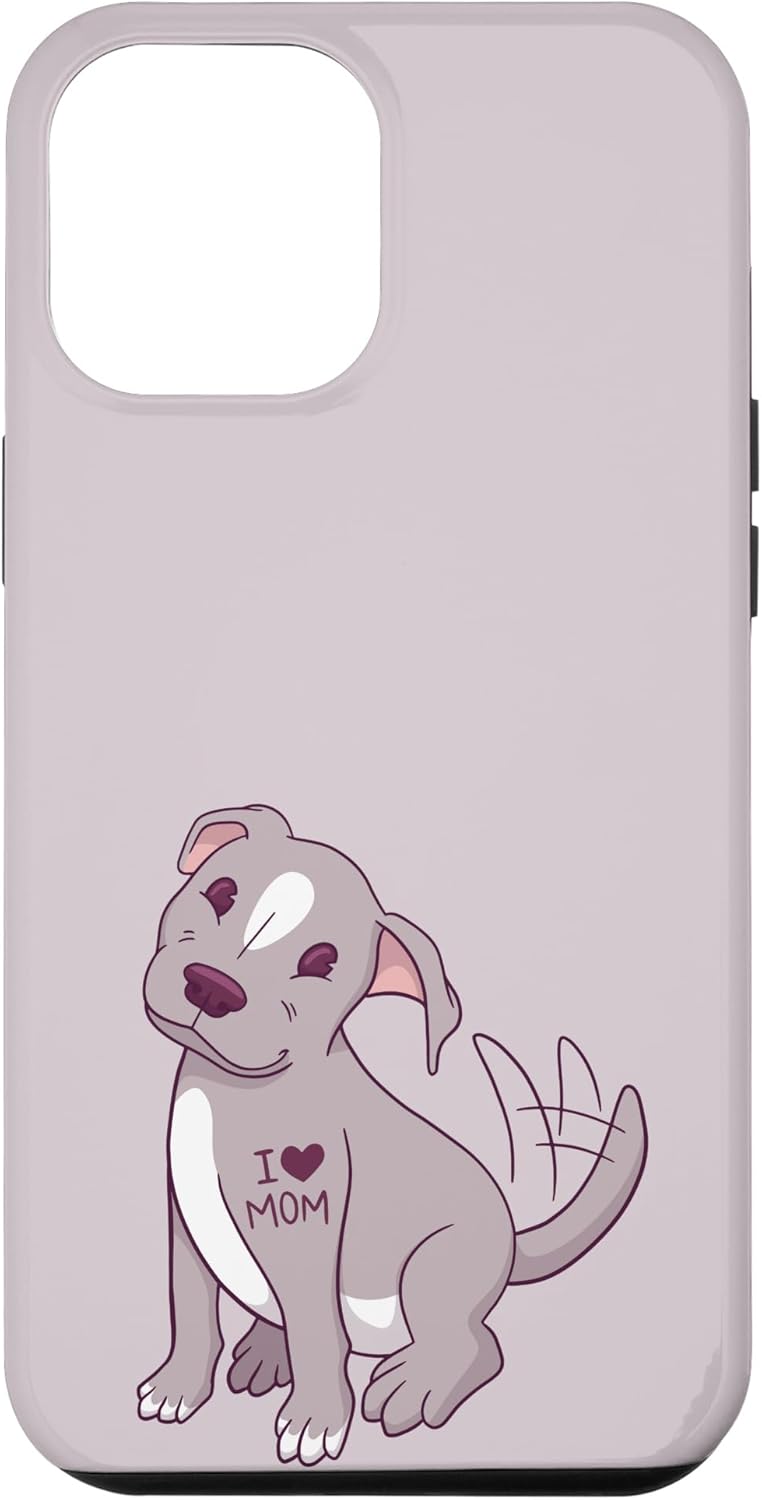 Bonita funda Pitbull para iPhone 13 Pro Max