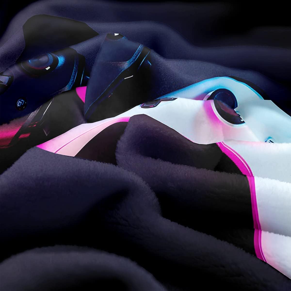 Manta de cama para jugadores para todas las estaciones, manta de forro polar para juegos, manta mullida de franela para niños y niñas, manta de