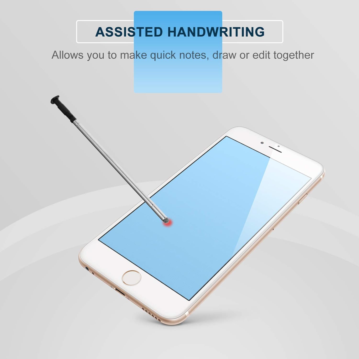 Hemobllo 2 lápices capacitivos para pantalla táctil, compatible con LG Stylo 4 (táctil)