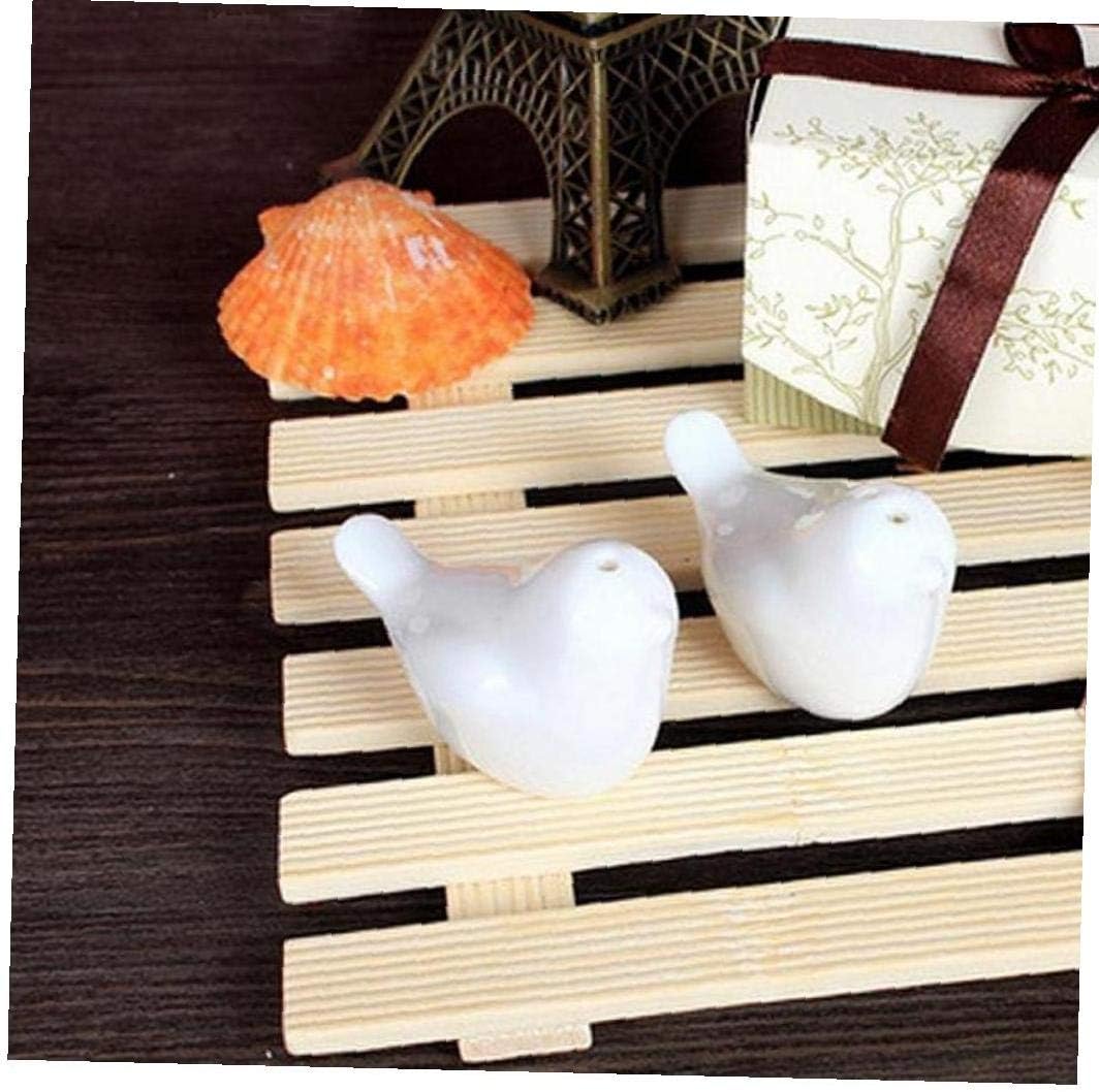 Love Bird – Recipiente de cerámica para condimentos, salero, pimentero, utensilios de cocina, 2 unidades