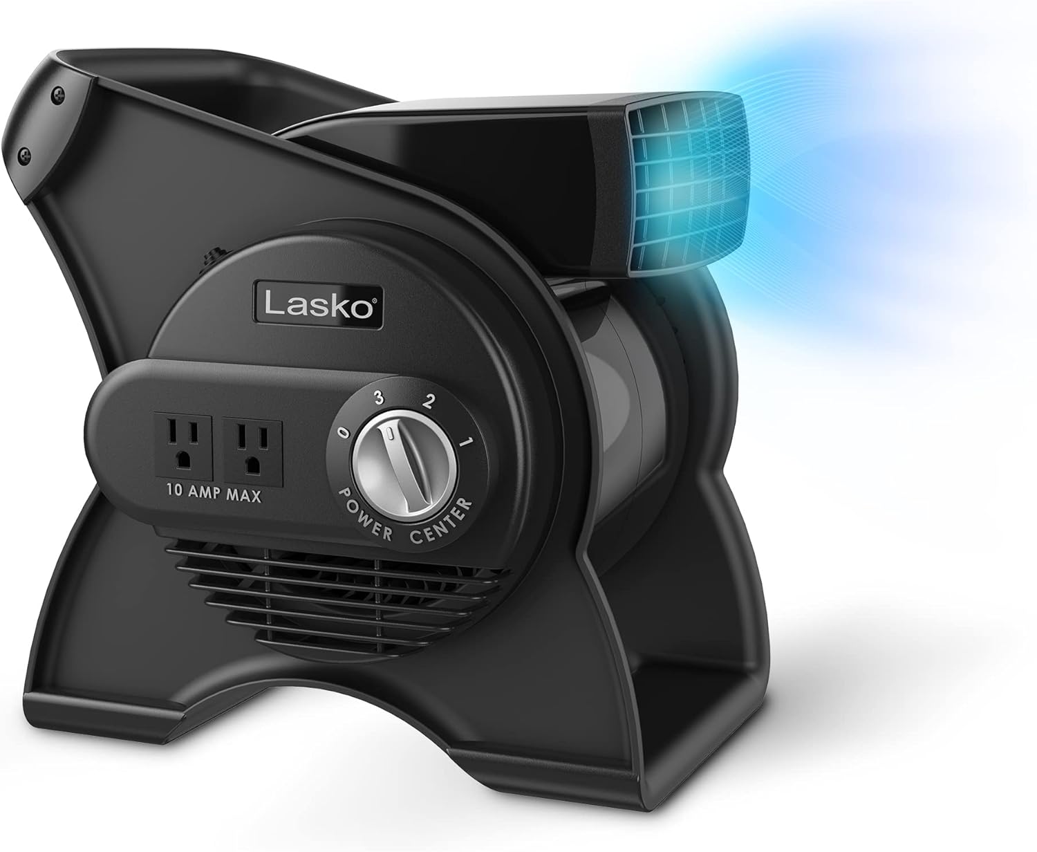 Lasko Paquete de ventilador giratorio de alta velocidad y ventilador de pedestal oscilante