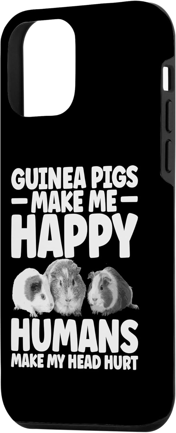 iPhone 12 mini Funny Guinea Pig Clothes Men Women Rodent Guinea Pig Lover Case