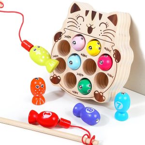 Juguete Montessori de madera para niños de 1, 2, 3 años, educativa preescolar, coordinación de ojos y manos, juguete de aprendizaje para niños Juguete Montessori de madera para niños de 1, 2, 3 años, educativa preescolar, coordinación de ojos y manos, juguete de aprendizaje para niños