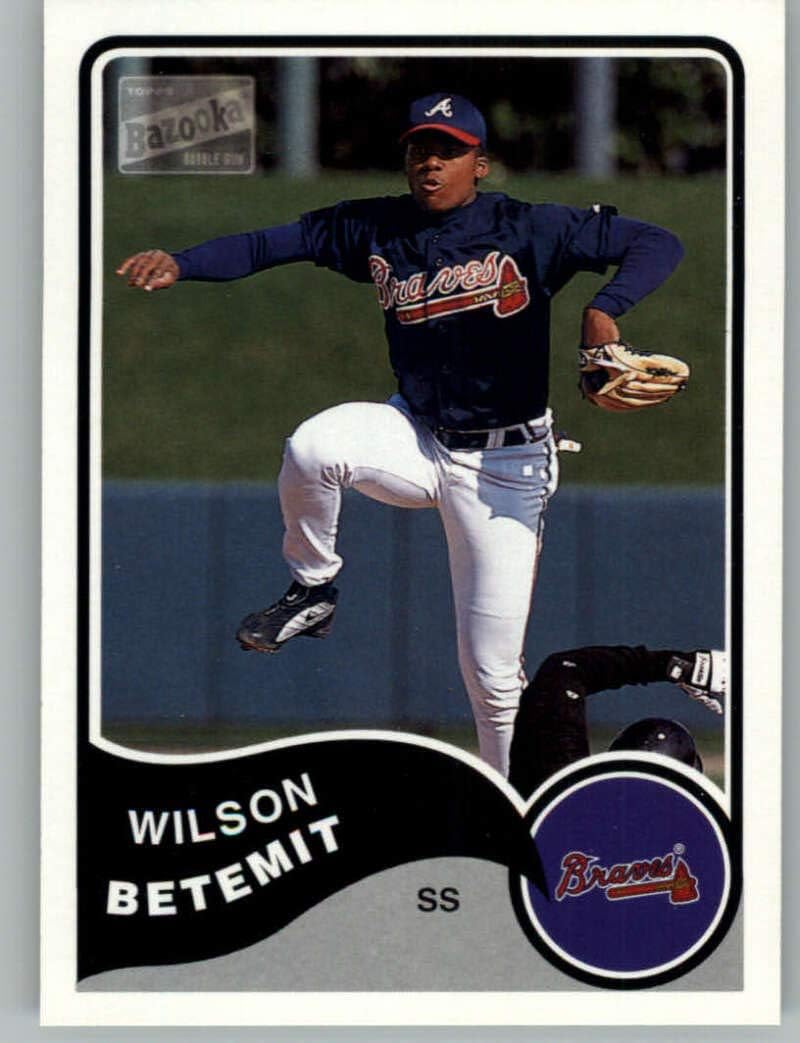 2003 Bazooka #54 Wilson Betemit NM-MT Atlanta Braves Baseball MLB