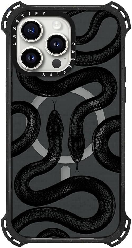 CASETiFY Funda Bounce para iPhone 15 Pro Max 6 veces probada contra caídas de grado militar, protección contra caídas de 21.3 pies, compatible con