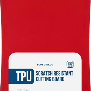 BLUE GINKGO Tabla de cortar flexible  Alfombrilla de corte de TPU resistente a los arañazos  Tabla de cortar flexible para cocina apta para BLUE GINKGO Tabla de cortar flexible  Alfombrilla de corte de TPU resistente a los arañazos  Tabla de cortar flexible para cocina apta para