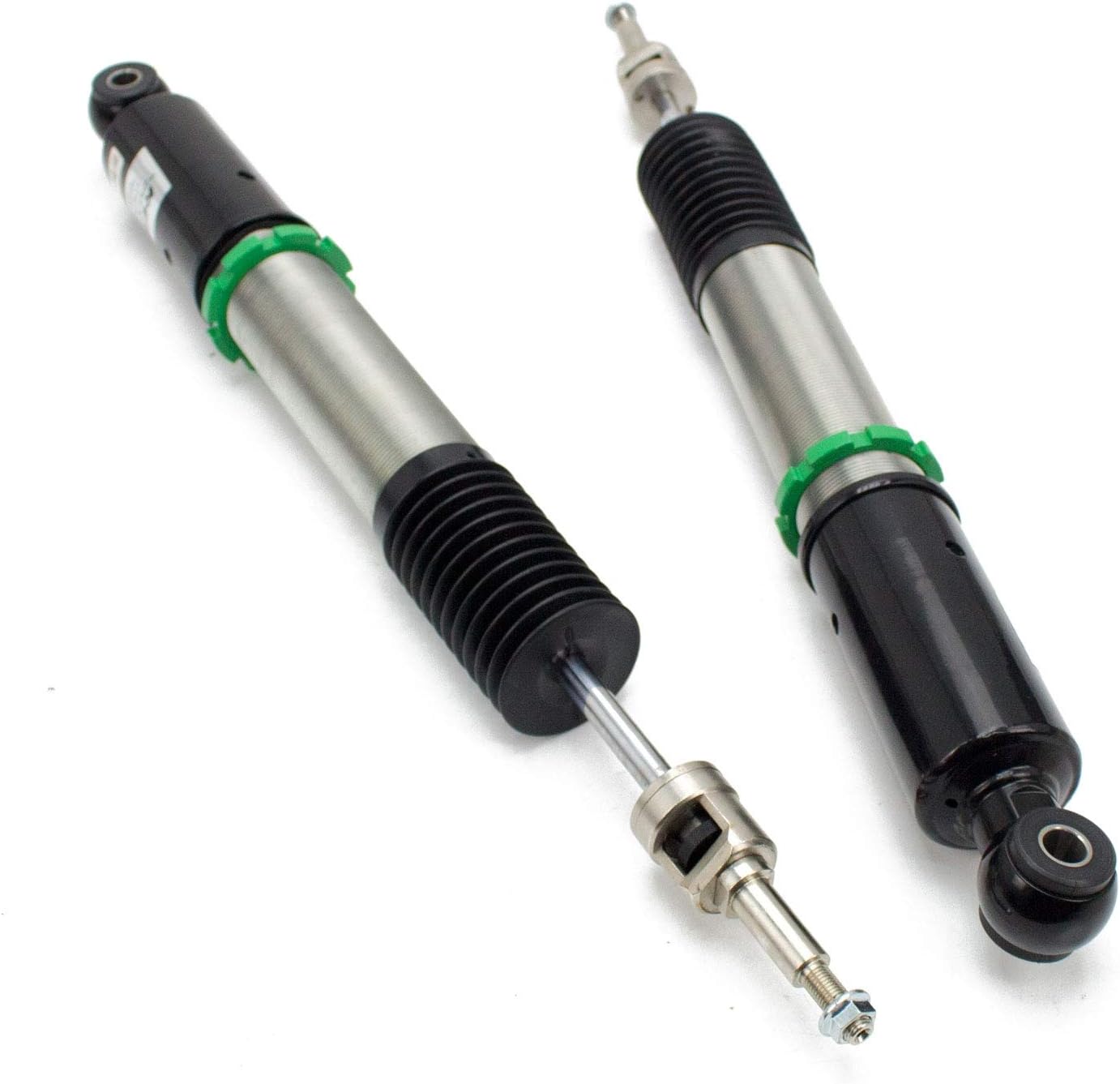Rev9 R9-HS2-033_6 Hyper-Street II Kit de bajada de suspensión de coilover de amortiguador, amortiguador mono-tubo con ajuste de rebote de 32 clics,