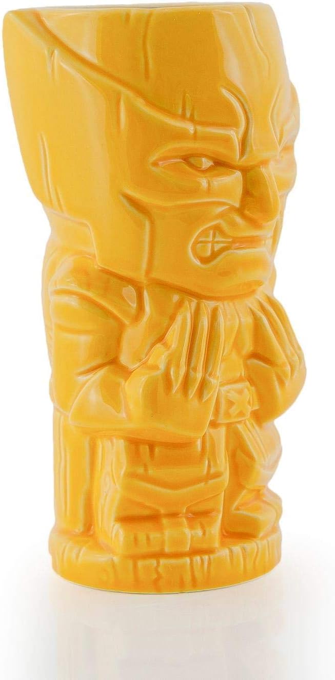 Geeki Tikis Marvel Comics Wolverine – Taza de cerámica para café, té y más, personaje favorito de X-Man, capacidad para 16 onzas