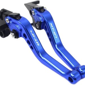 Frenos de tambor para motocicleta, manillas de embrague de freno corto para Yamaha MT07 MT09 2013-2022 MT-07Tracer MT-09 SP Palancas de depósito Frenos de tambor para motocicleta, manillas de embrague de freno corto para Yamaha MT07 MT09 2013-2022 MT-07Tracer MT-09 SP Palancas de depósito