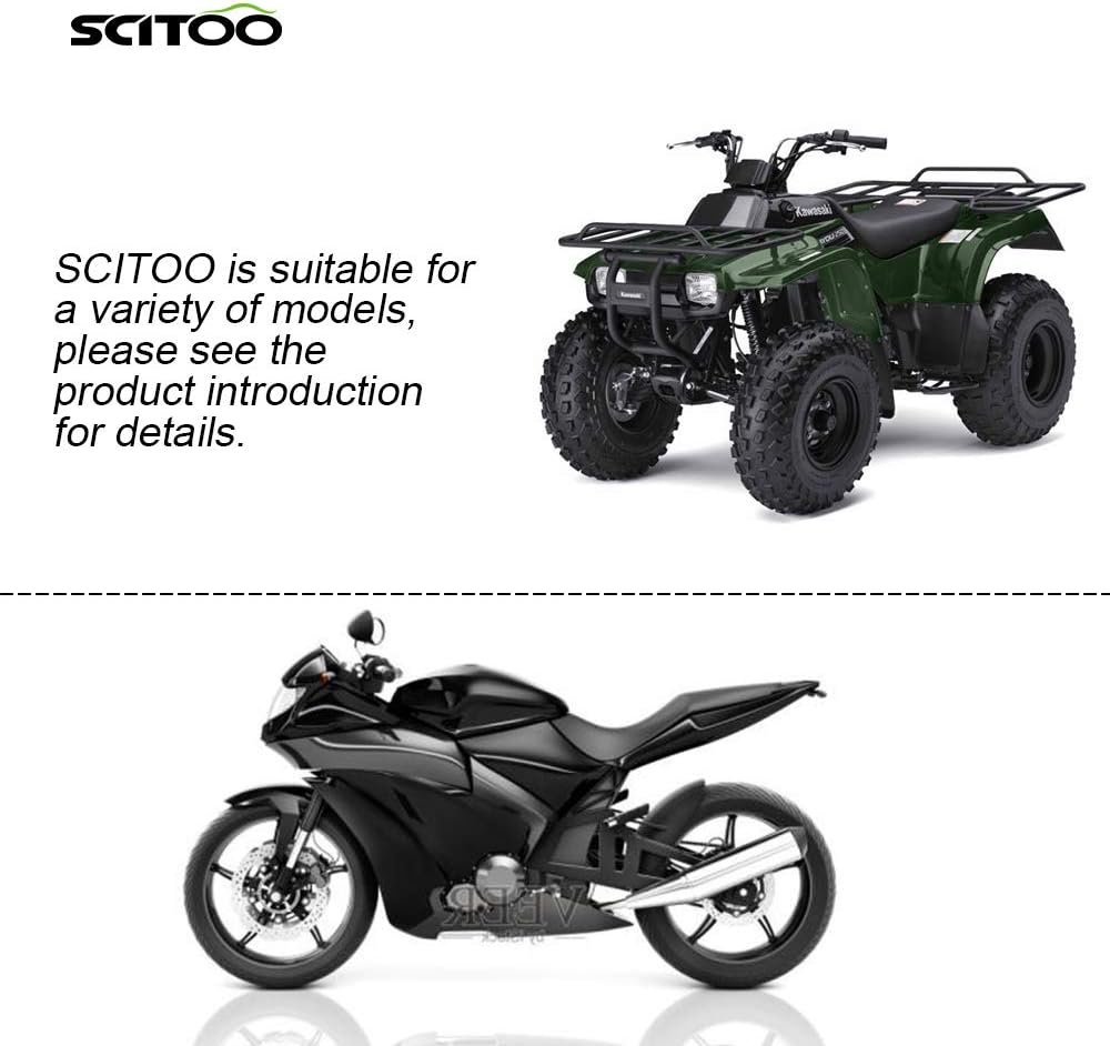 SCITOO Pastillas de freno de fibra de carbono para Honda GL1200, 84 85 para Honda GL1200A, 86 87 para Honda GL1200I, 85 para Honda GL1200L, 86 para