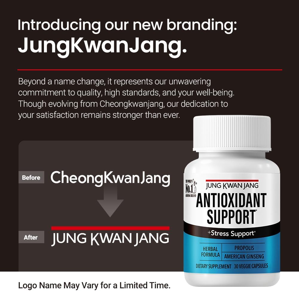 JKJ – Mezcla de apoyo antioxidante, aumenta la inmunidad y la energía con propóleos (229 mg) y ginseng americano (143 mg), 60 cápsulas para hombres