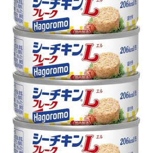 GLOWRIAL Juego de 4 latas Tsuna L Flakes de 2.47 oz × 4 GLOWRIAL Juego de 4 latas Tsuna L Flakes de 2.47 oz × 4