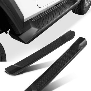 OCPTY Estribos compatibles con 2018-2024 para Jeep Wrangler JL 2 puertas laterales Nerf Bars, color negro OCPTY Estribos compatibles con 2018-2024 para Jeep Wrangler JL 2 puertas laterales Nerf Bars, color negro