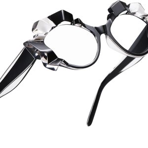 Gafas de lectura vintage de cristal brillante con diamantes de imitación de ojo de gato para mujer, lector de luz azul, novedad con purpurina Gafas de lectura vintage de cristal brillante con diamantes de imitación de ojo de gato para mujer, lector de luz azul, novedad con purpurina