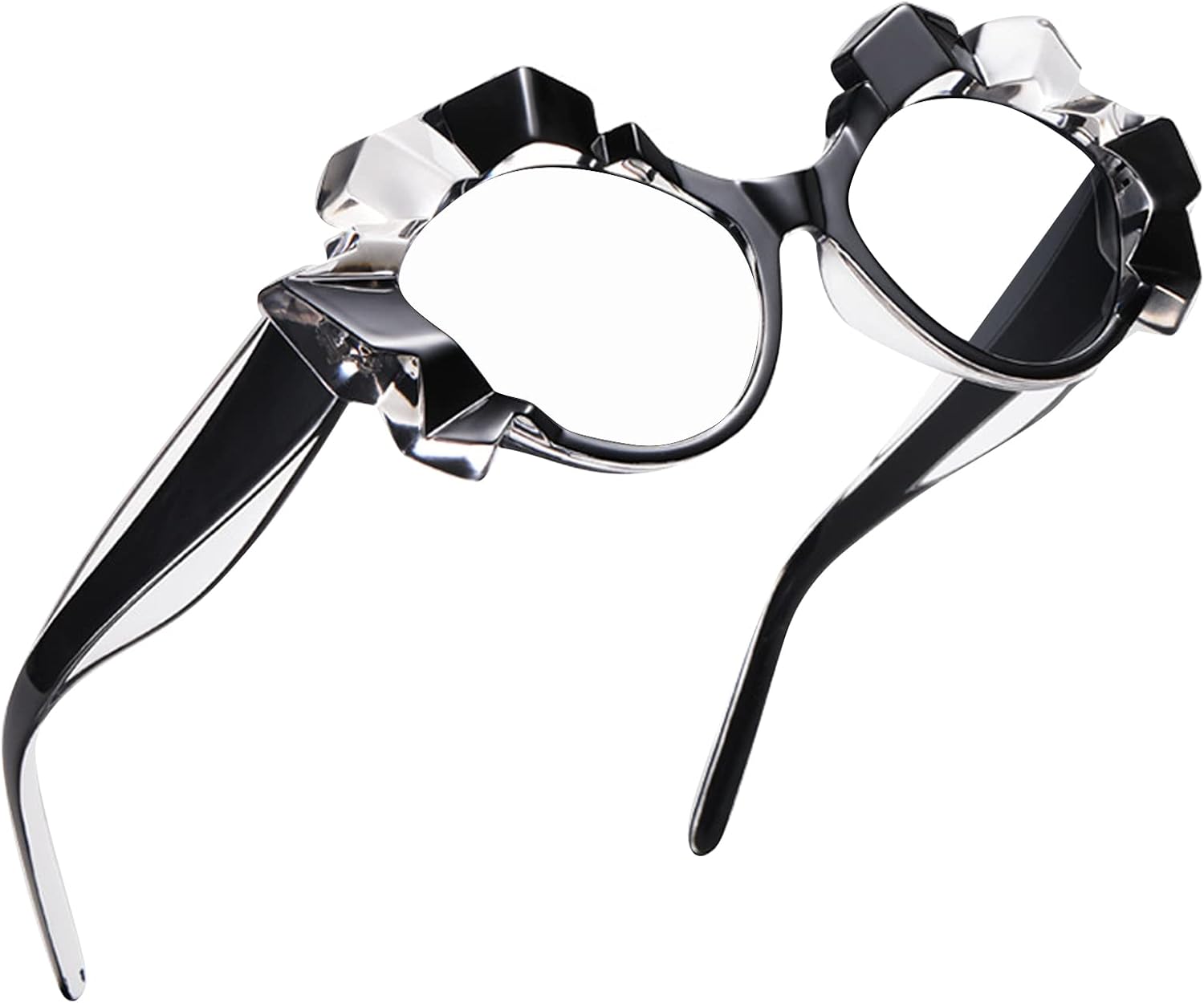 Gafas de lectura vintage de cristal brillante con diamantes de imitación de ojo de gato para mujer, lector de luz azul, novedad con purpurina