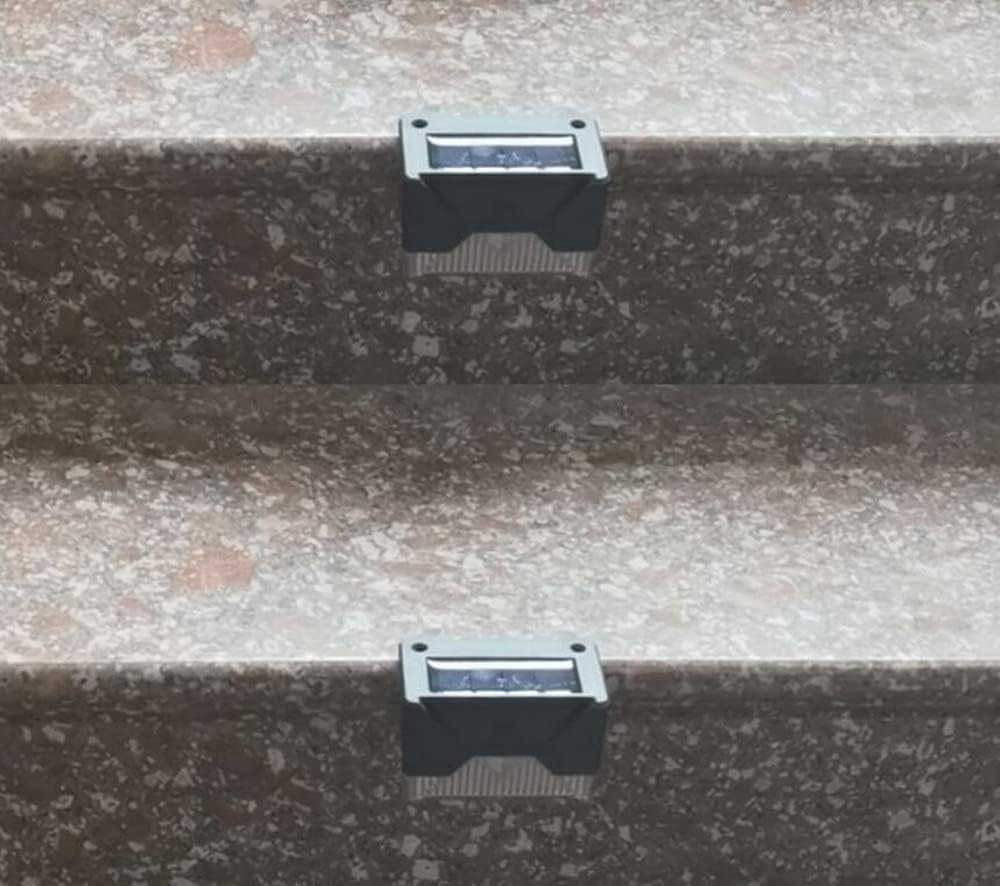 CTKcom Luces solares para exteriores, impermeables, 2 LED, impermeables, alimentadas por energía solar, para jardín, piscina, patio, terraza,