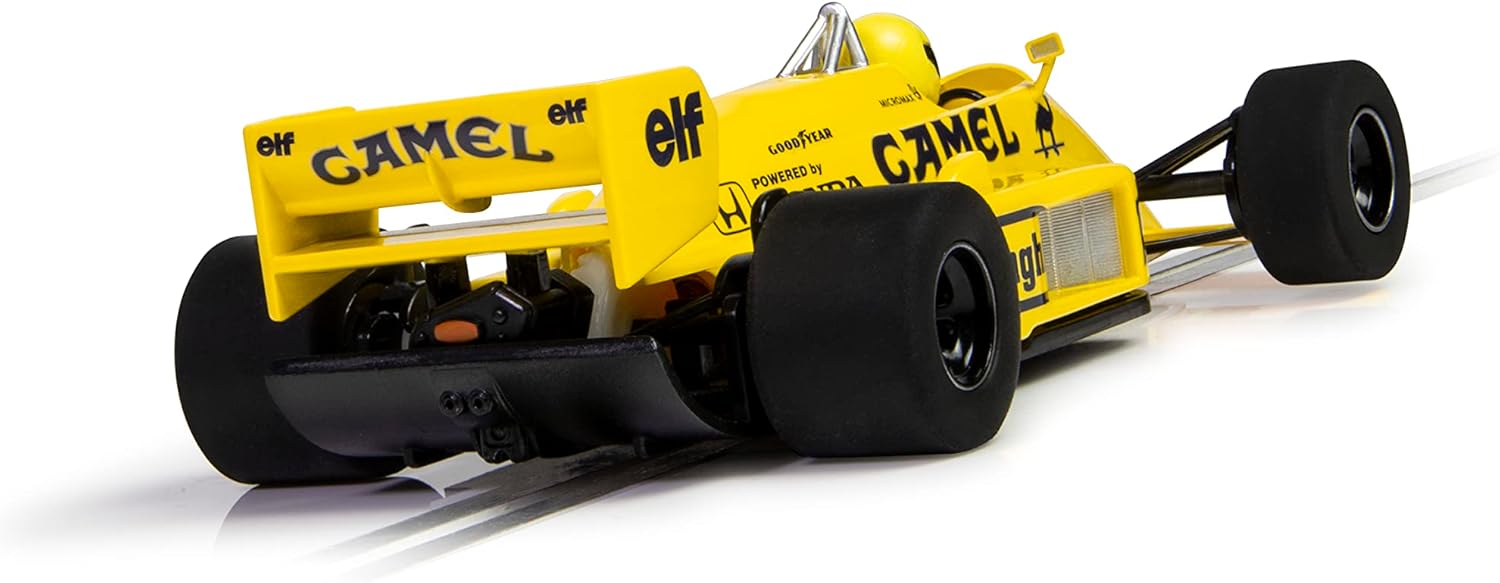 Scalextric C4251 Lotus 99T – Monaco GP 1987 – Ayrton Senna, AmarilloAzul