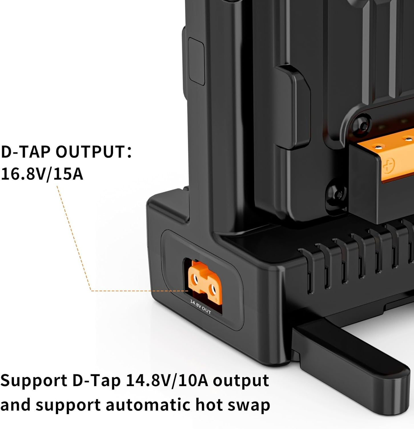 ZGCINE VM-C2 Kit de cargador dual para batería V-Mount V Lock, con fuente de alimentación USB-C PD100W, también compatible con Smallrig Neewer