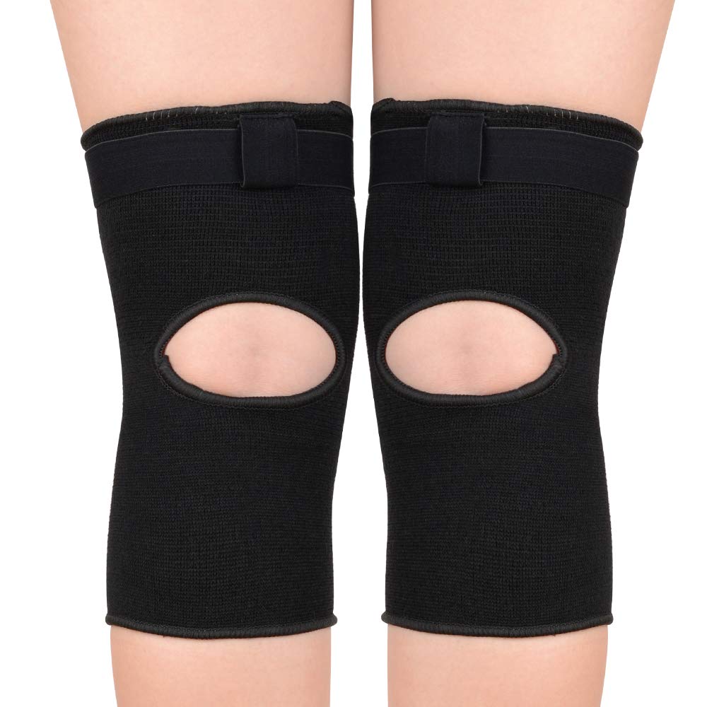 EASTBUDDY Rodilleras de voleibol para mujeres, hombres y niñas, rodilleras antideslizantes para evitar colisiones con esponja gruesa para baile,