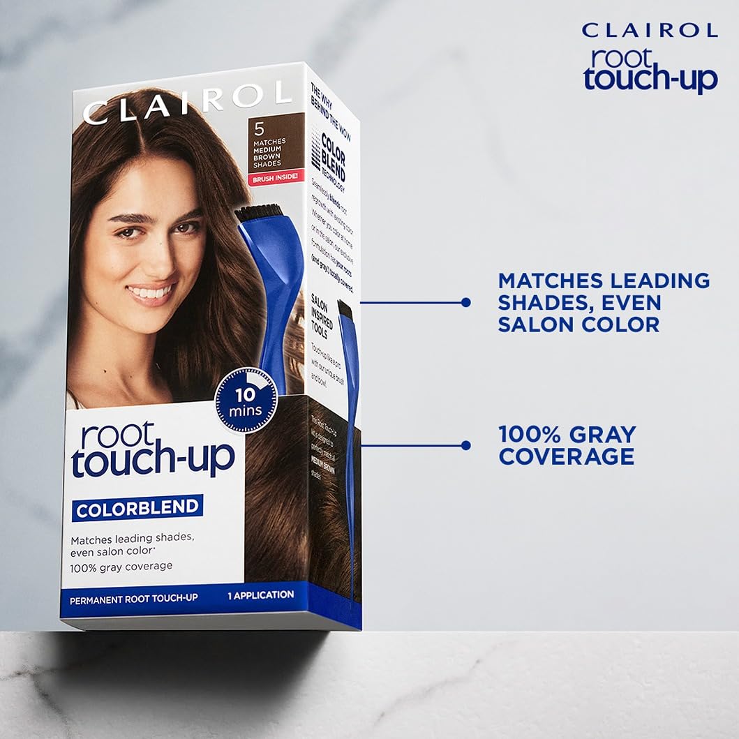 Clairol Nice’n Easy Root Touch-up – Tinte permanente para el cabello, color rubio ceniza claro 9A, paquete de 1 unidad