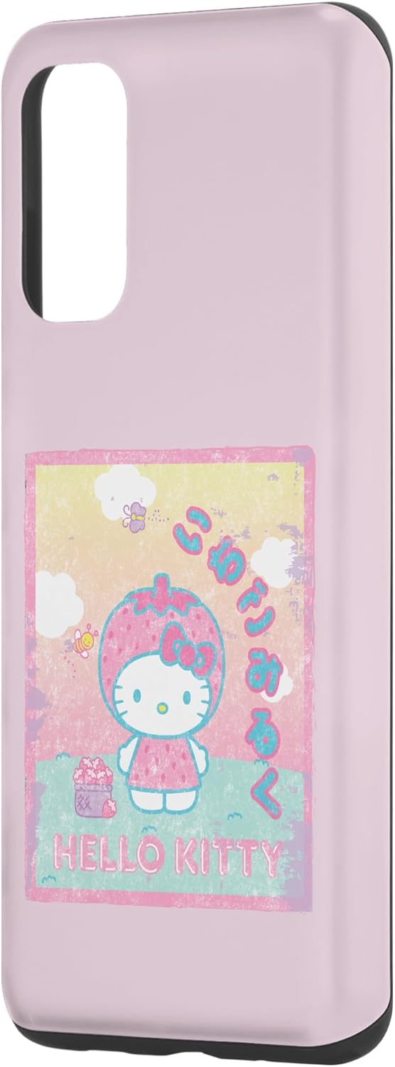 Funda para Galaxy S20 Hello Kitty con leche de fresa