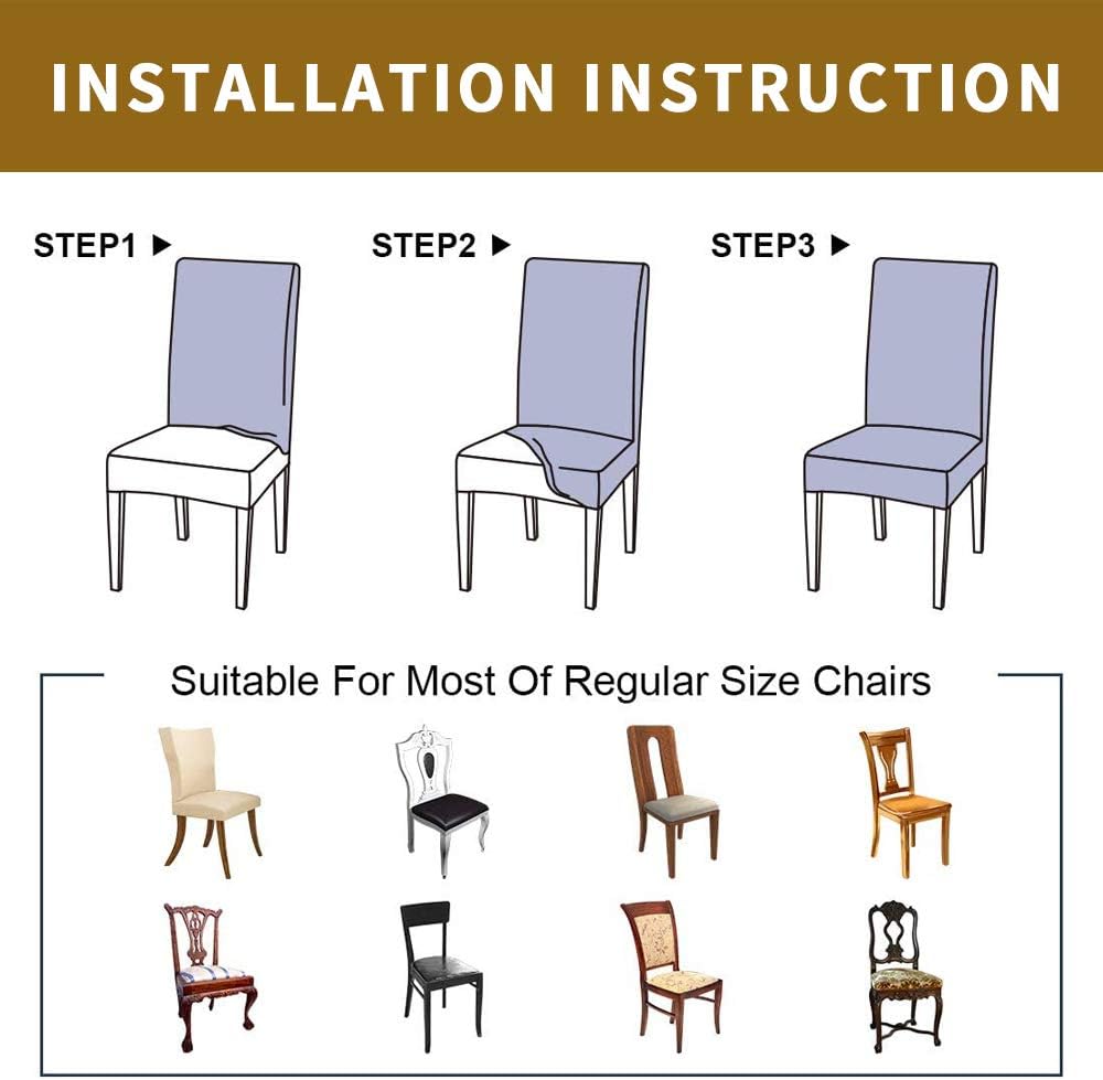 Chair Covers for Dining Room 4 Pack, I’m Just One Cat Away From Needing An Intervention on Rustic Wood Chair Covers, Removable Stretch Chair
