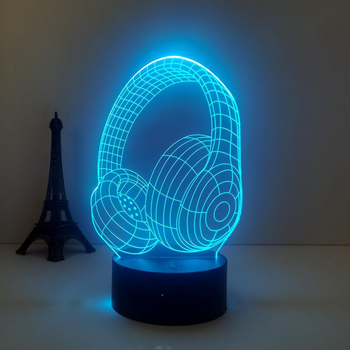 aixomy Game Zone 3D Optical Illusion Kids Lamp 3D Night Light Desk Lamp 16 Colors with Remote for Boys