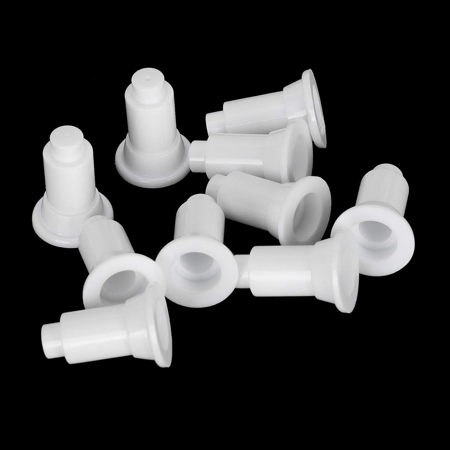 TOPINCN 100 pies de soporte para tabla de aislamiento, tabla de aislamiento de pecera, pies de apoyo para divisor de acuario (blanco)