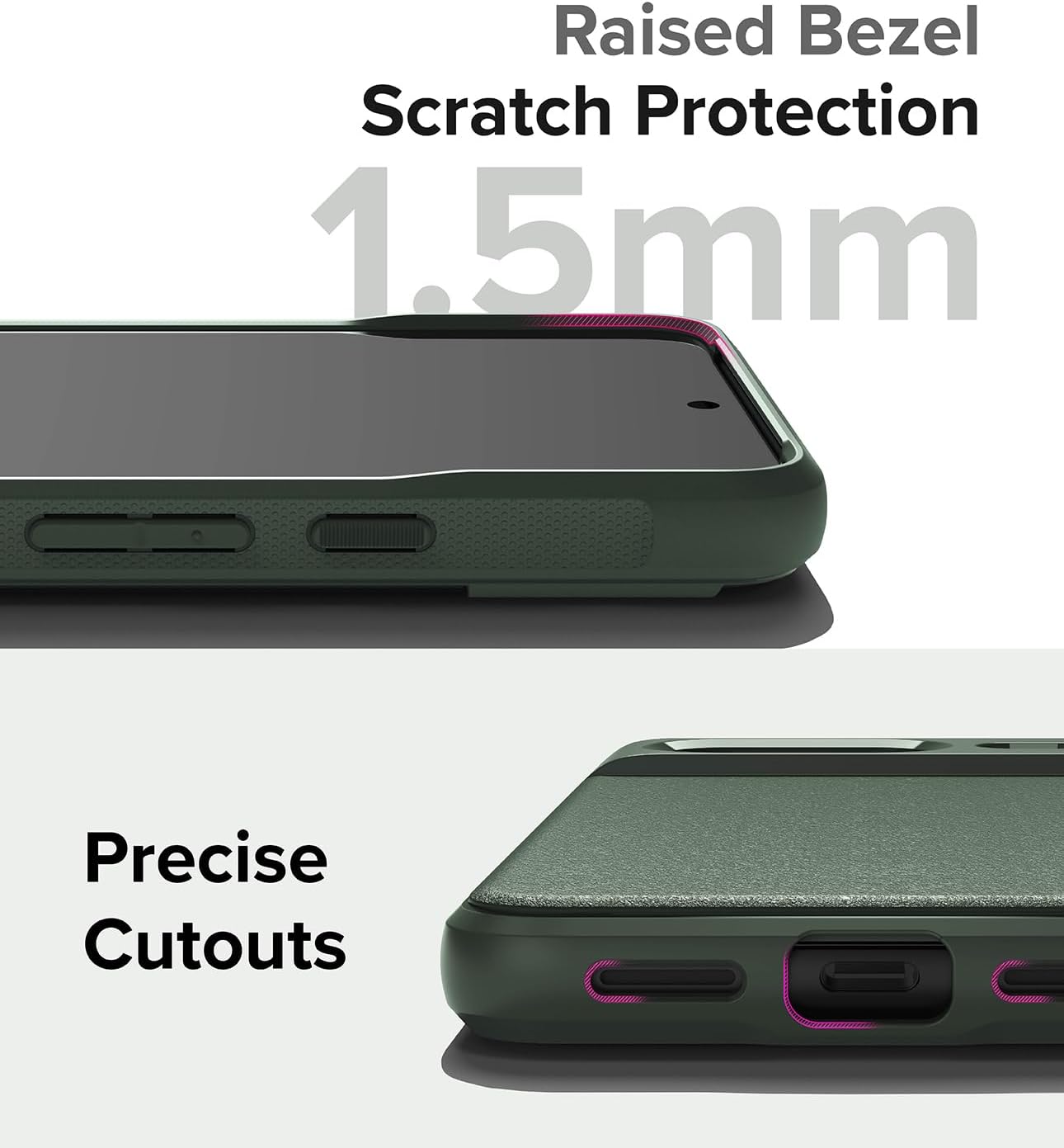 Ringke Onyx Se siente bien en la mano Compatible con Google Pixel 8, tecnología antihuellas que evita manchas grasas, agarre mejorado