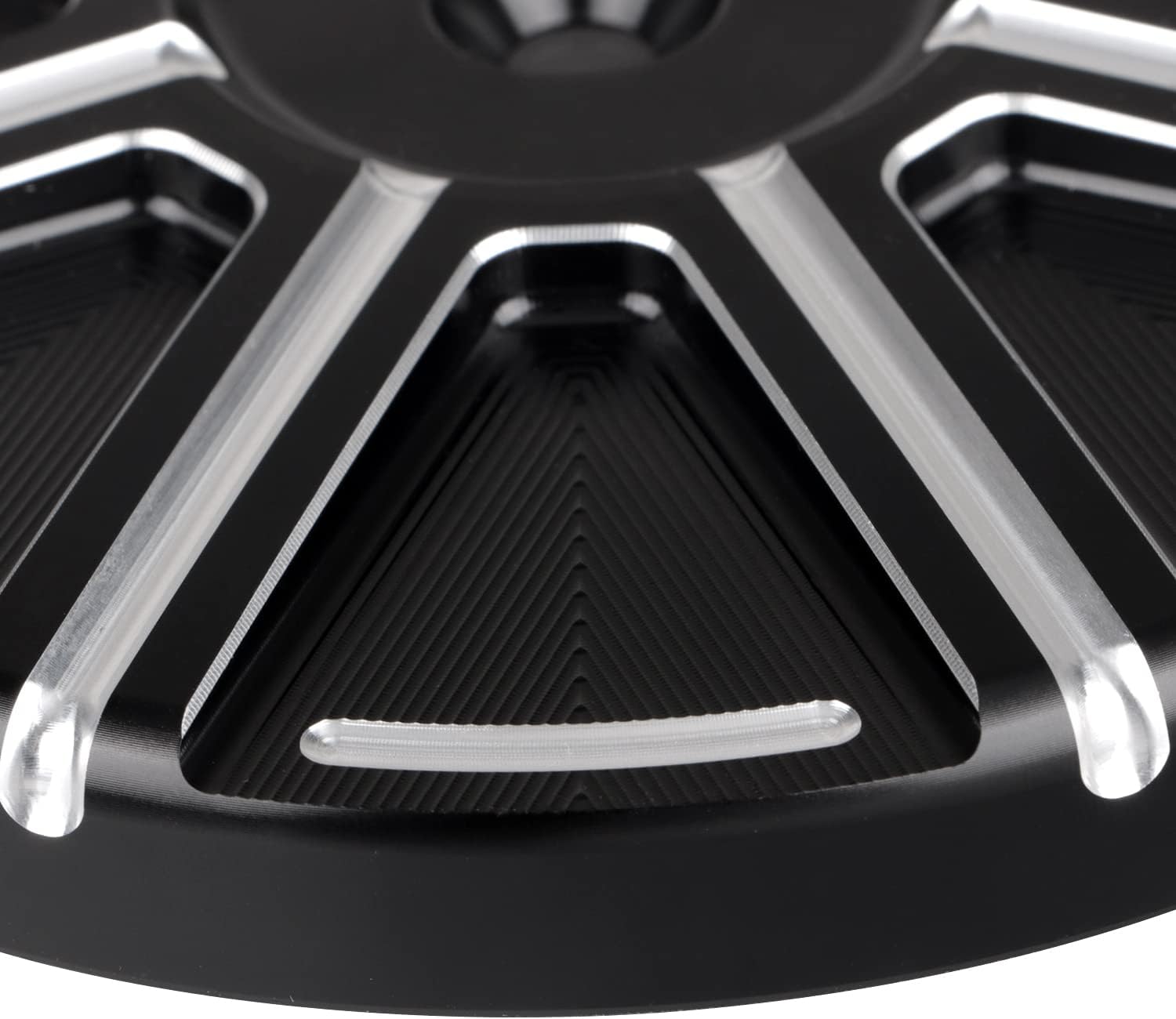 Cubierta de aluminio CNC negro etapa 1 Big Sucker limpiador de aire para Harley Dyna Sportster Softail Fatboy Touring Electra Glide Road King