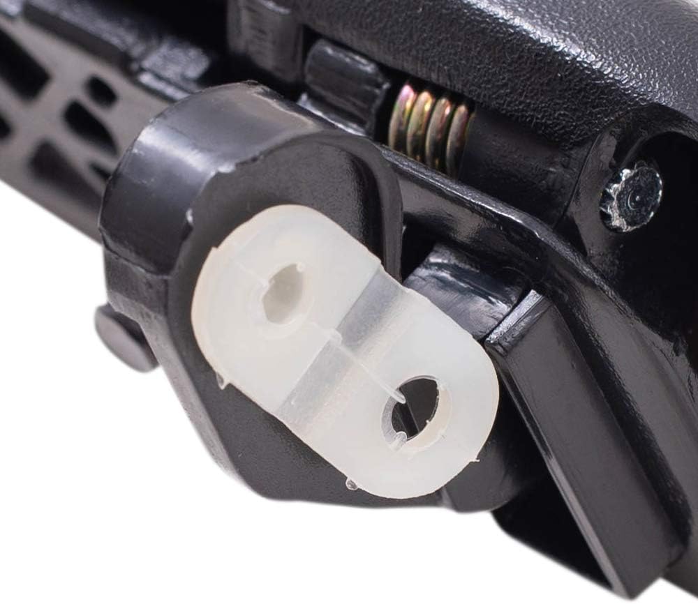 Brock Manija de puerta con textura exterior para pasajeros de repuesto compatible con 98-04 Frontier Pickup Truck Xterra 80606-3S500